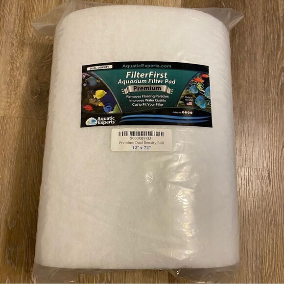 Aquarium fish tank Filter Pad bulk large roll FilterFirst True Dual Density - Picture 1 of 6